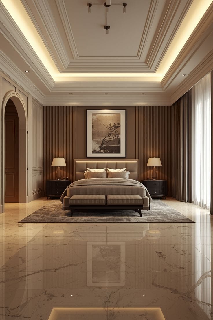 Bedroom seating corner